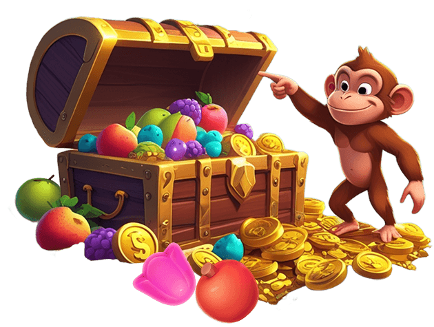 Monkey with treasure